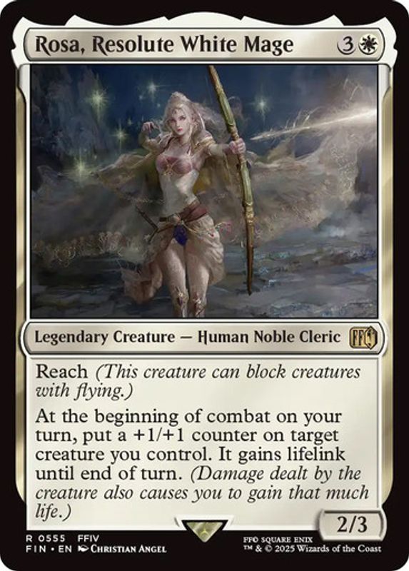 Rosa, Resolute White Mage